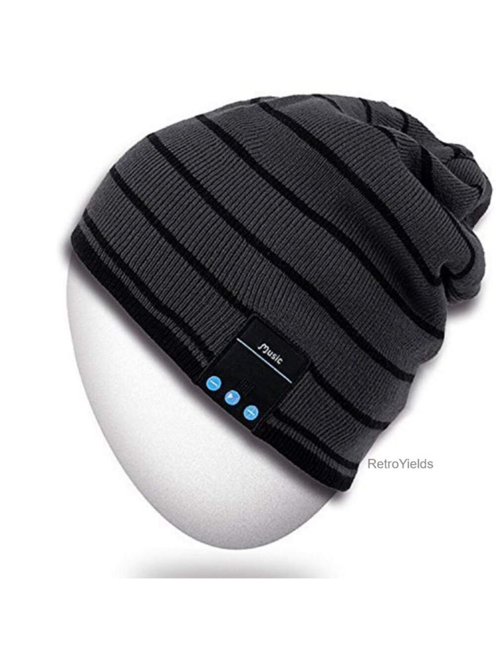 Bluetooth Beanie Hat with Headphones Stereo for Outdoor Sports